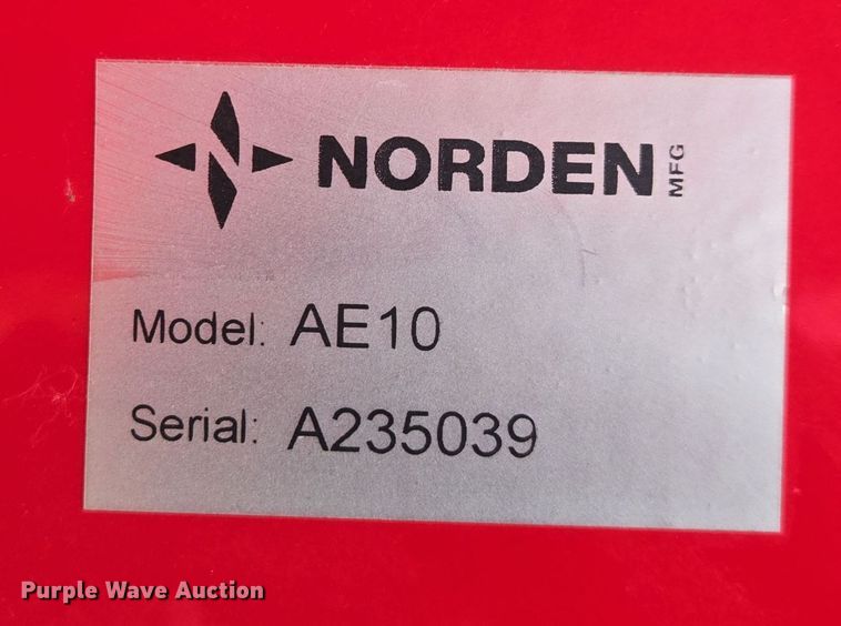 image for item DP6297 Norden AE10 bale accumulator