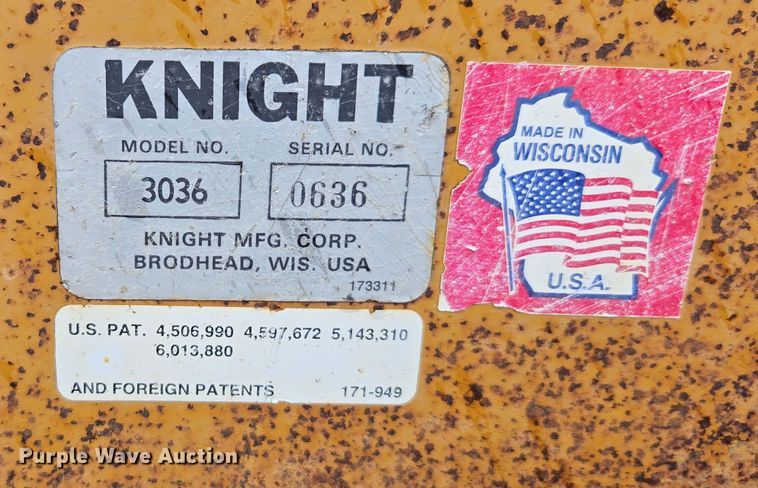 image for item DP6299 Knight 3036 feed mixer