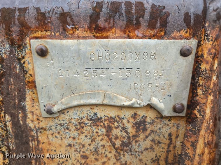 image for item DP6302 1991 John Deere 655B track loader