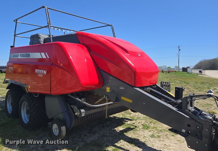 image for item DP6305 2022 Massey Ferguson 2270 Class 5 large square baler