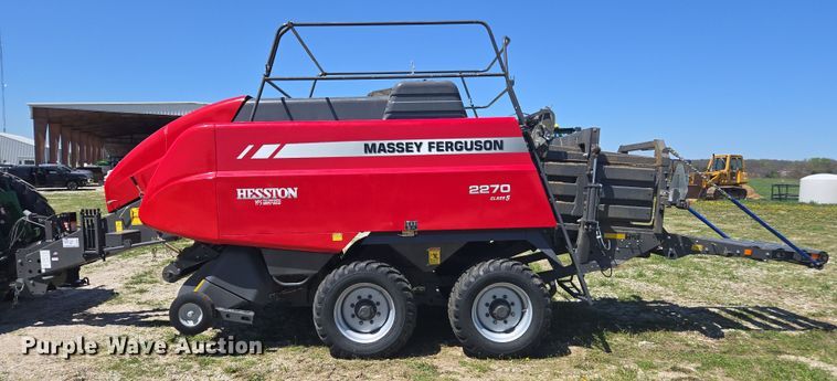 image for item DP6305 2022 Massey Ferguson 2270 Class 5 large square baler