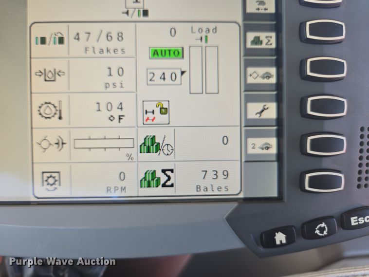 image for item DP6305 2022 Massey Ferguson 2270 Class 5 large square baler