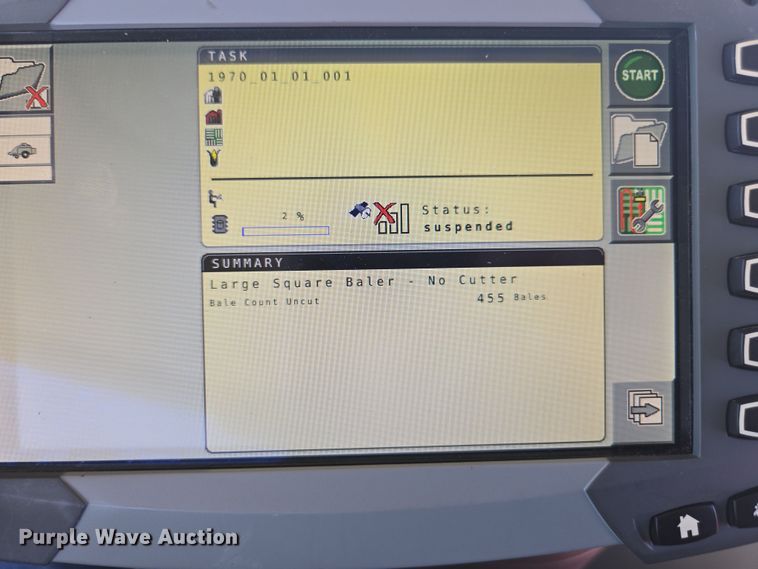 image for item DP6305 2022 Massey Ferguson 2270 Class 5 large square baler