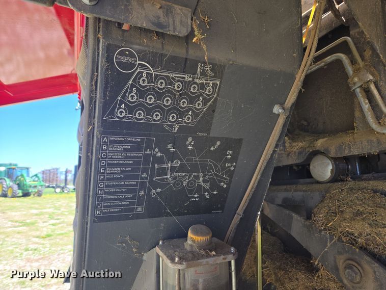 image for item DP6305 2022 Massey Ferguson 2270 Class 5 large square baler