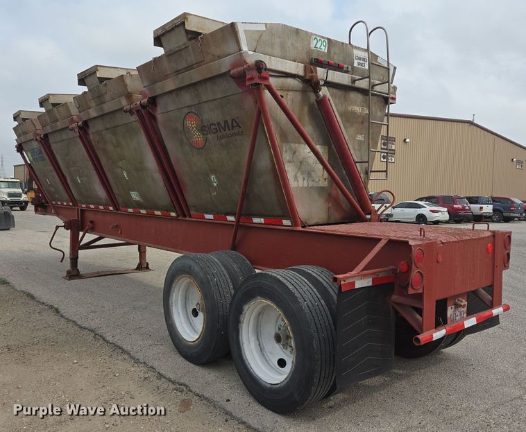 1979 Killebrew fertilizer tender trailer in Galena Park, TX