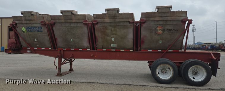 image for item DT4787 1979 Killebrew fertilizer tender trailer