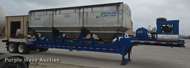 image for item DT4788 2013 Behnke Enterprises Doyle fertilizer tender trailer