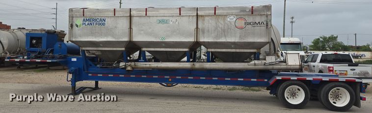 image for item DT4788 2013 Behnke Enterprises Doyle fertilizer tender trailer