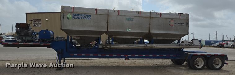 image for item DT4790 2013 Behnke Enterprise Doyle fertilizer tender trailer