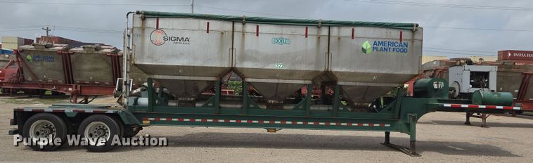image for item DT4791 2013 Behnke Enterprises Doyle fertilizer tender trailer