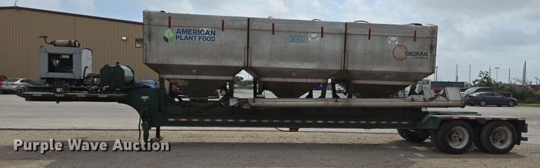 image for item DT4791 2013 Behnke Enterprises Doyle fertilizer tender trailer