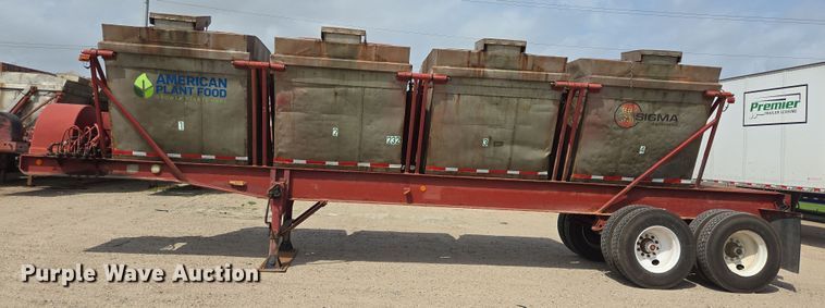 image for item DT4794 1980 Killebrew fertilizer tender trailer