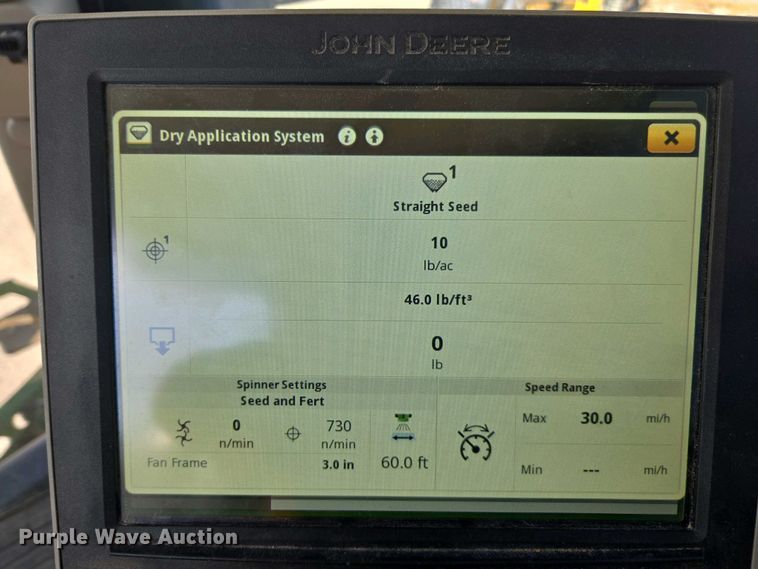 image for item DW1903 2019 John Deere R4045 spreader