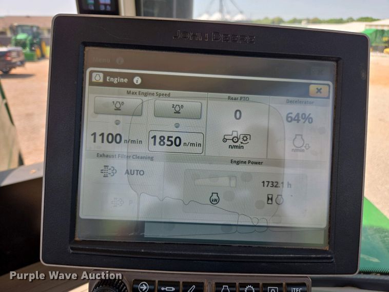 image for item DW1907 2016 John Deere 9570RX 4WD tractor