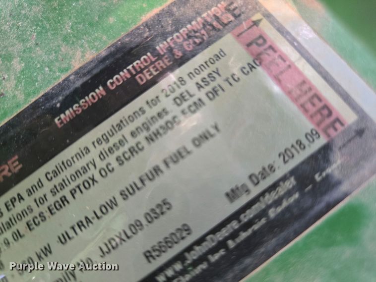 image for item DW1908 2018 John Deere R4038 sprayer