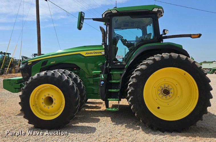 image for item DW1909 2021 John Deere 8R340 MFWD tractor