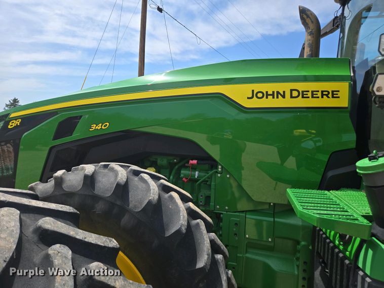 image for item DW1909 2021 John Deere 8R340 MFWD tractor