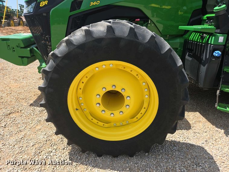 image for item DW1909 2021 John Deere 8R340 MFWD tractor