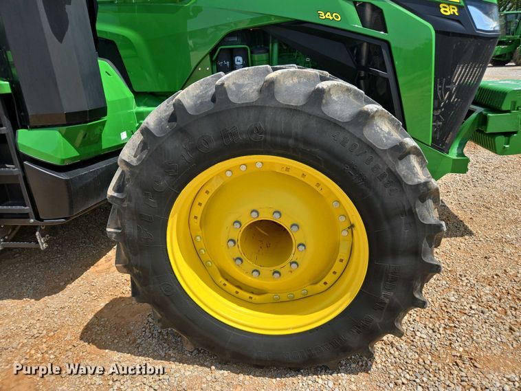 image for item DW1909 2021 John Deere 8R340 MFWD tractor