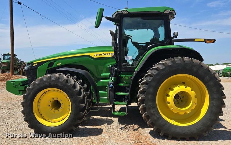 image for item DW1910 2022 John Deere 8R410 MFWD tractor