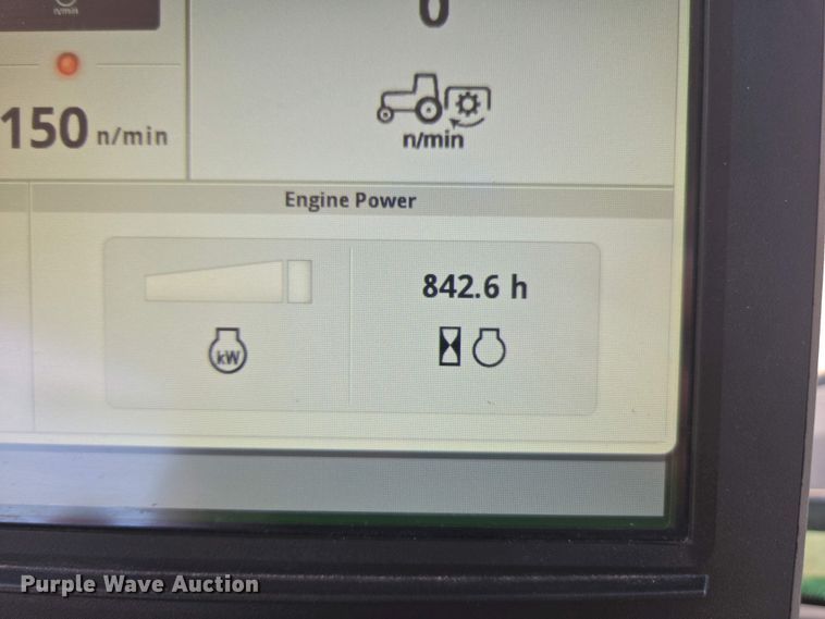 image for item DW1910 2022 John Deere 8R410 MFWD tractor