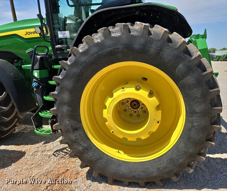 image for item DW1910 2022 John Deere 8R410 MFWD tractor