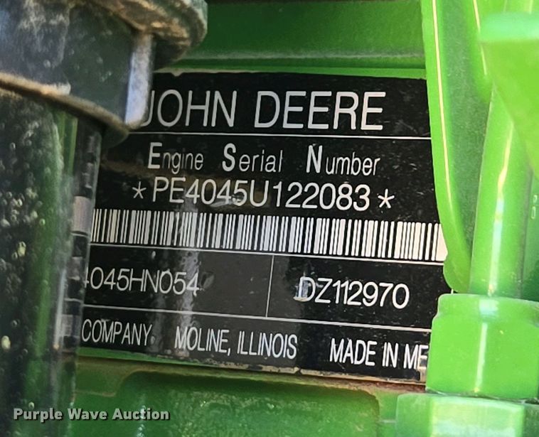 image for item DW1912 2021 John Deere R4023 sprayer