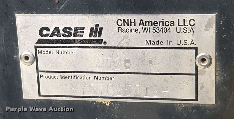 image for item DW1914 2009 Case IH Patriot 4420 sprayer