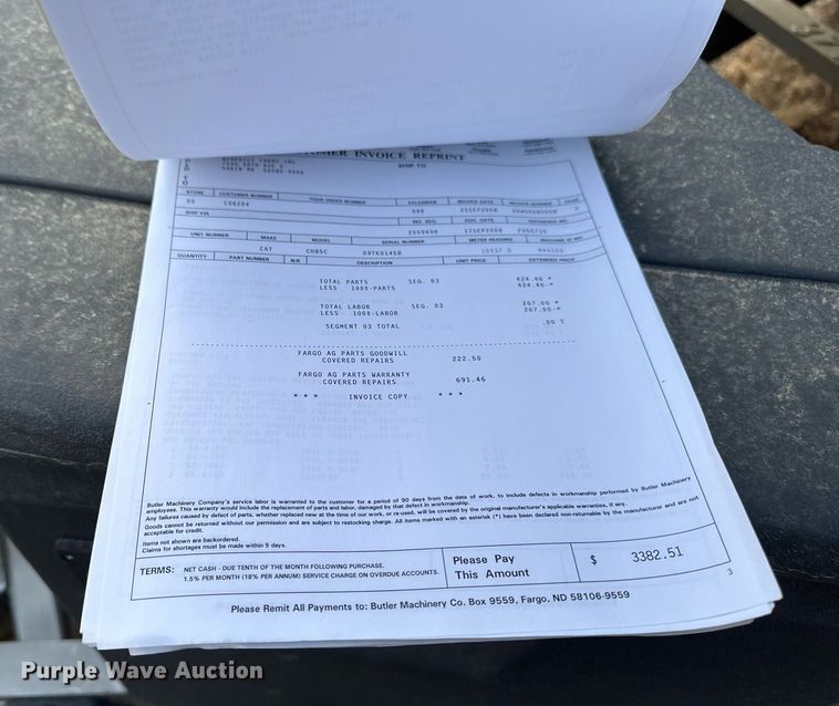 image for item EC2373 1994 Caterpillar  Challenger 85C  tractor