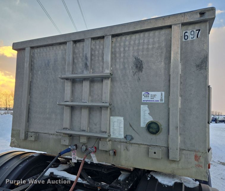 image for item EC3947 1967 Raven flatbed trailer