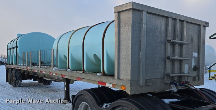 image for item EC3947 1967 Raven flatbed trailer