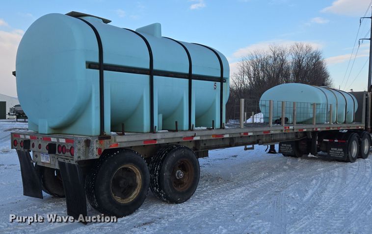 image for item EC3947 1967 Raven flatbed trailer