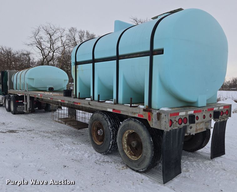 image for item EC3947 1967 Raven flatbed trailer