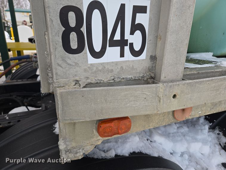 image for item EC3947 1967 Raven flatbed trailer