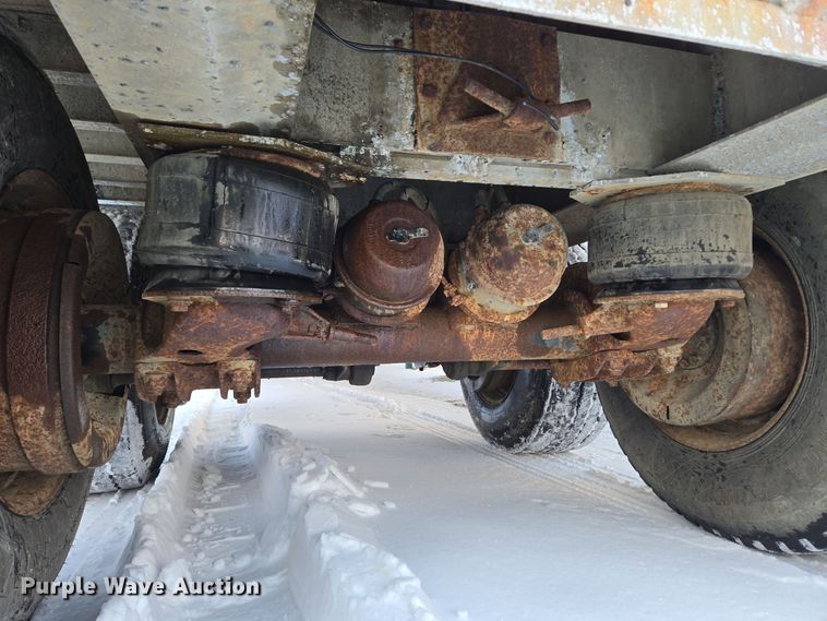 image for item EC3947 1967 Raven flatbed trailer