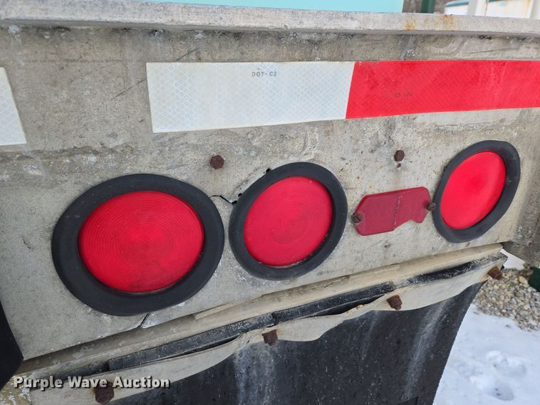 image for item EC3947 1967 Raven flatbed trailer