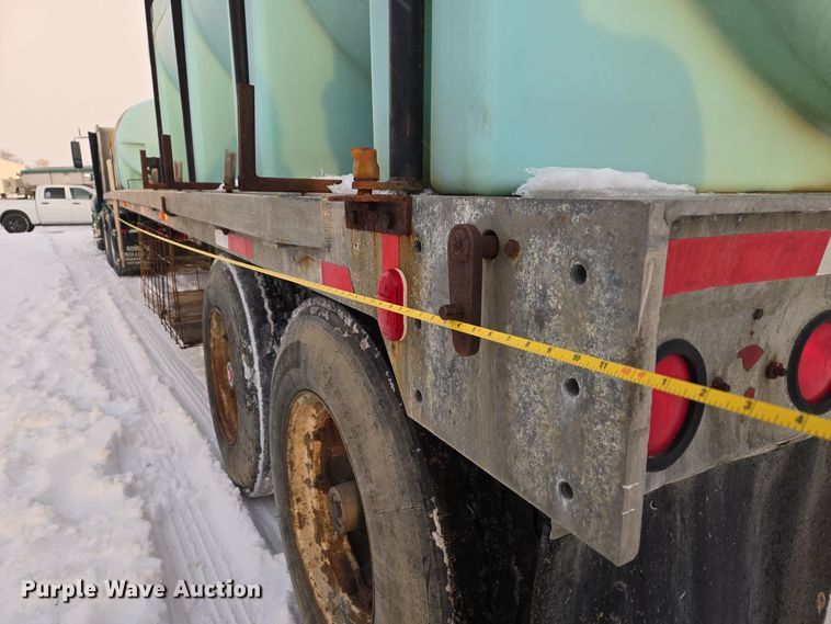 image for item EC3947 1967 Raven flatbed trailer