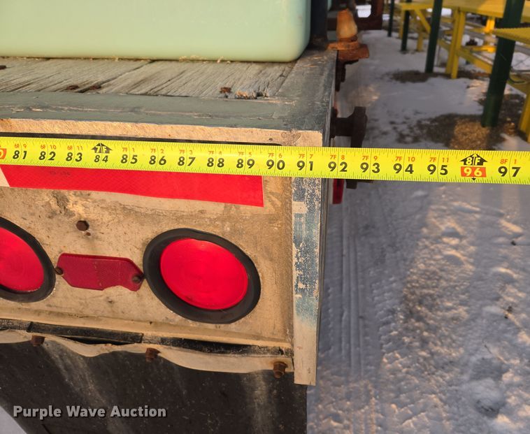 image for item EC3947 1967 Raven flatbed trailer