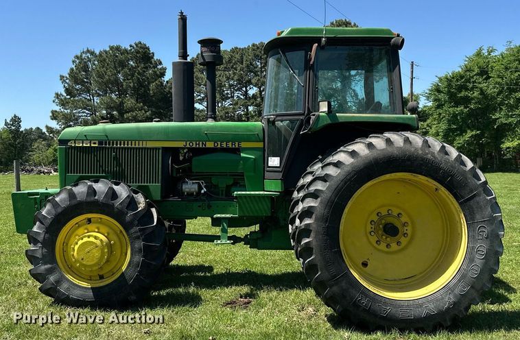image for item EF2994 1984 John Deere 4850 MFWD tractor