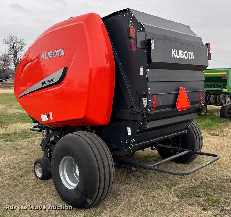 image for item EG6265 2020 Kubota BV4580 round baler