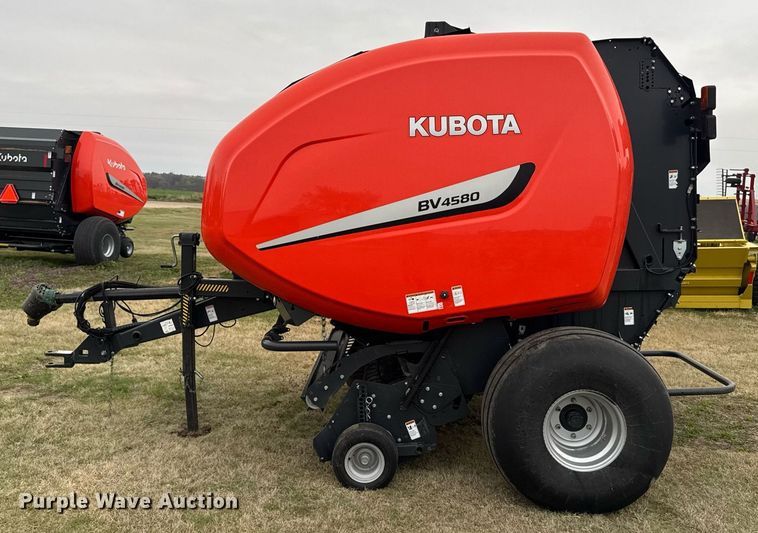 image for item EG6265 2020 Kubota BV4580 round baler
