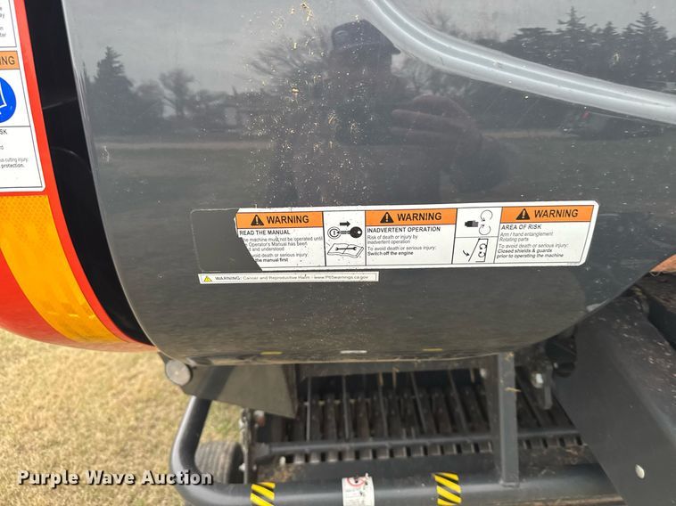 image for item EG6265 2020 Kubota BV4580 round baler