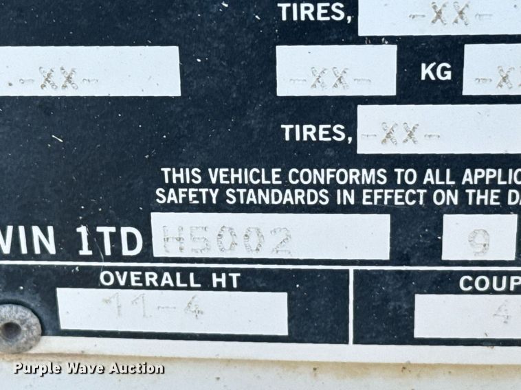 image for item EG6341 2007 Timpte grain trailer