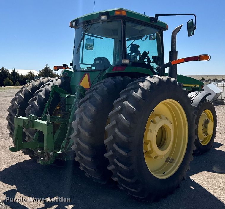 image for item EG6389 2001 John Deere 8410 MFWD tractor