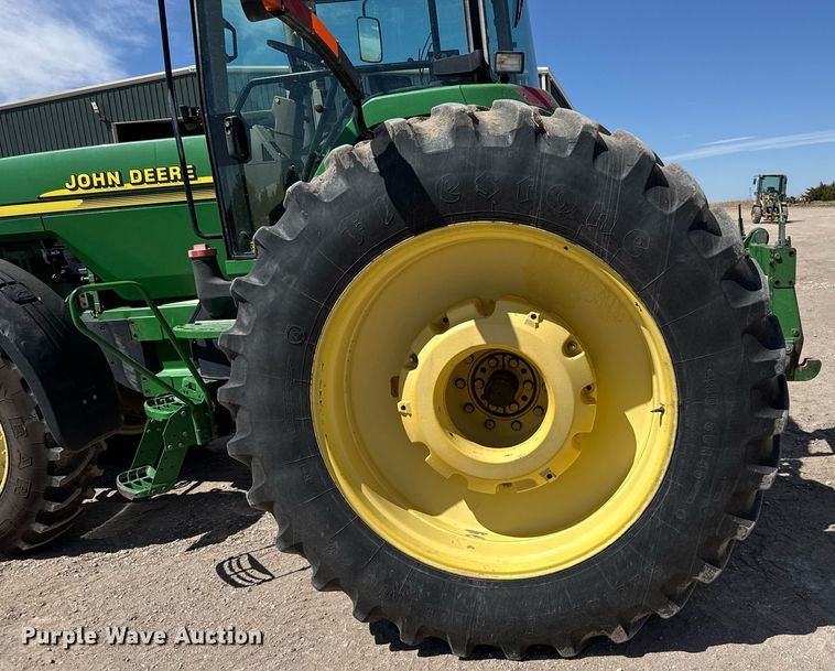 image for item EG6389 2001 John Deere 8410 MFWD tractor