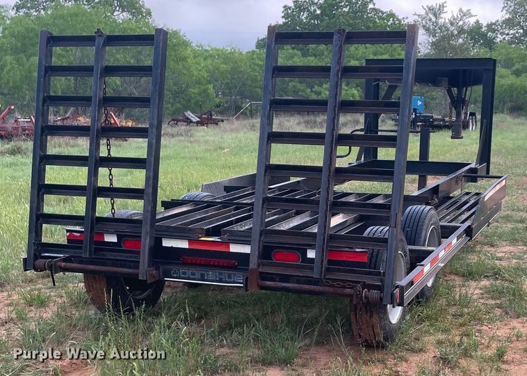 image for item EJ3654 Donahue EXG-180 windrower trailer