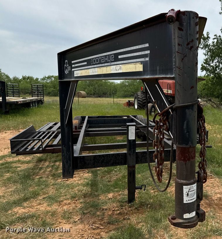 image for item EJ3654 Donahue EXG-180 windrower trailer