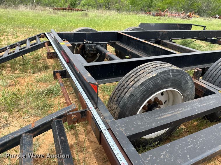 image for item EJ3654 Donahue EXG-180 windrower trailer