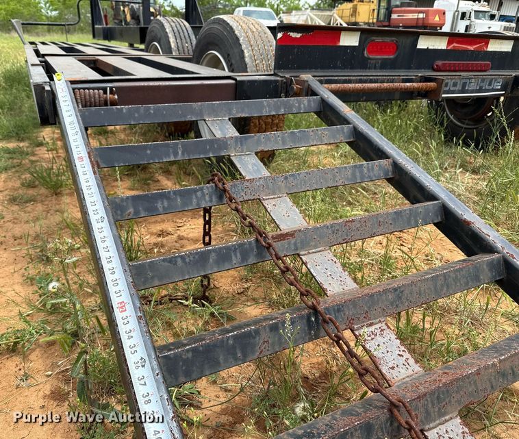 image for item EJ3654 Donahue EXG-180 windrower trailer