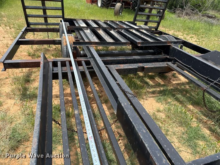 image for item EJ3654 Donahue EXG-180 windrower trailer